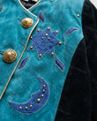 Light Blue Denim Pants, close-up of belt loops, front pockets and back pockets, by Floravincie