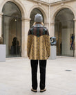 Tan Animal Print Jacket, alternate use-case lifestyle view, by Floravincie