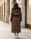 Brown Coat, alternate use-case lifestyle view, by Floravincie