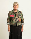 Green Jacket, front studio view, by Floravincie