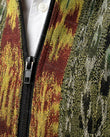 Olive Green Abstract Two-Piece Set, close-up of abstract, by Floravincie
