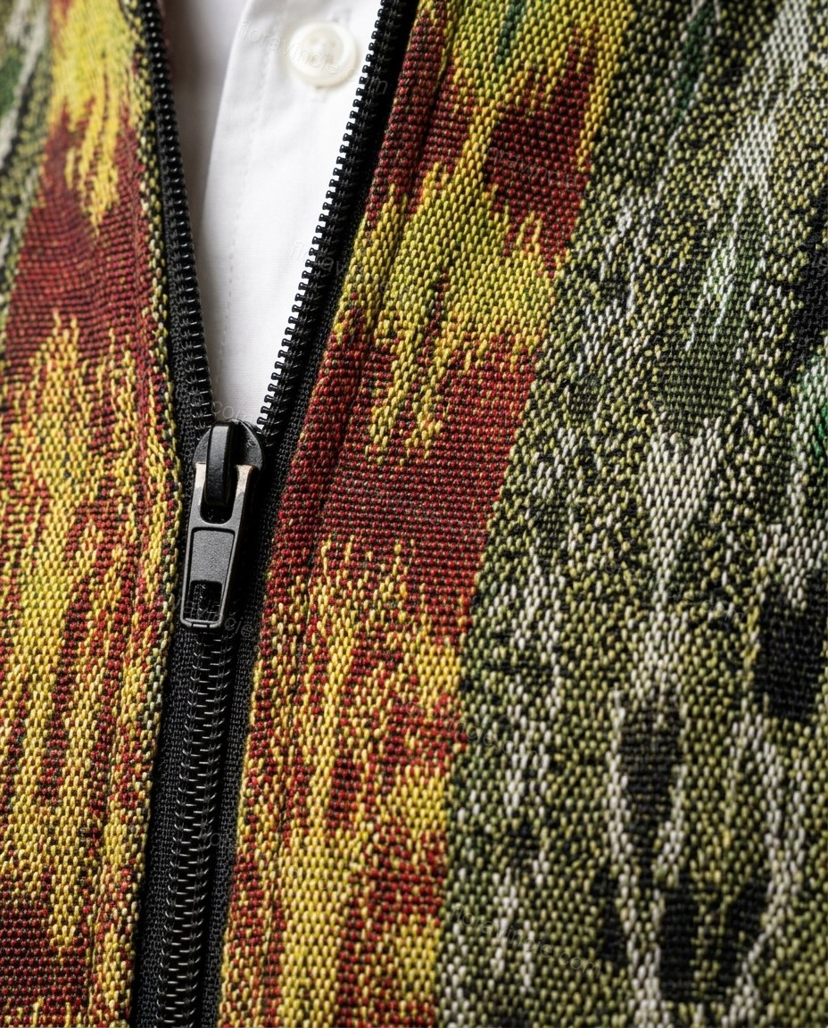 Olive Green Abstract Two-Piece Set, close-up of abstract, by Floravincie