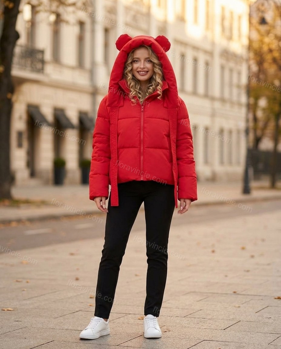 Red Jacket, full-length hero view, by Floravincie