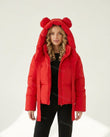 Red Jacket, front studio view, by Floravincie